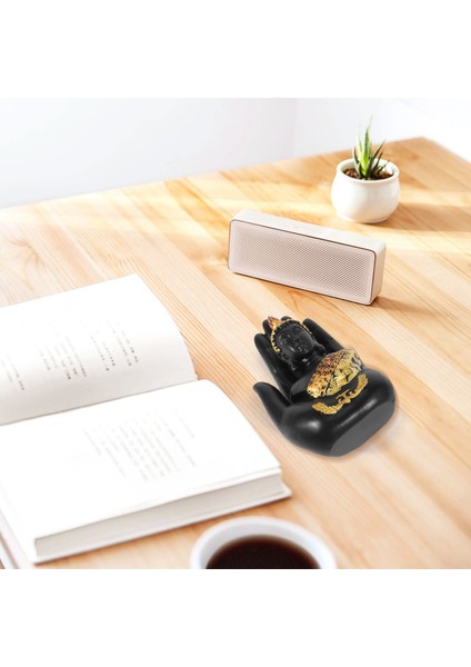 Tayland Buda Palmiye Heykeli Heykelcik, Buda Heykeli-Kapalı/açık Dekor Bahçe, Veranda, Sundurma Yard Sanat Dekor (Yurt Dışından) modelleri