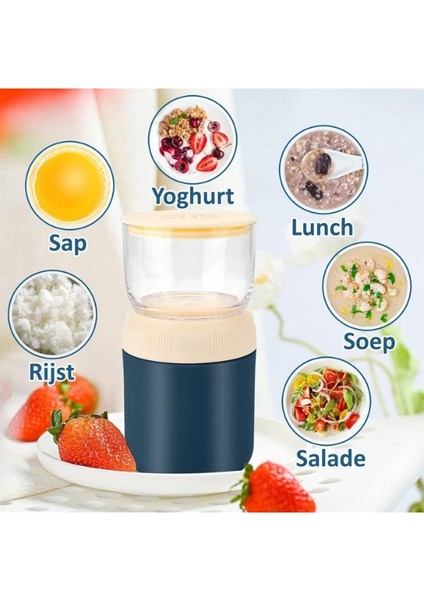 Storage Cup - Çorba - Yoğurt ve Yulaf Saklama Kabı - 700 ml