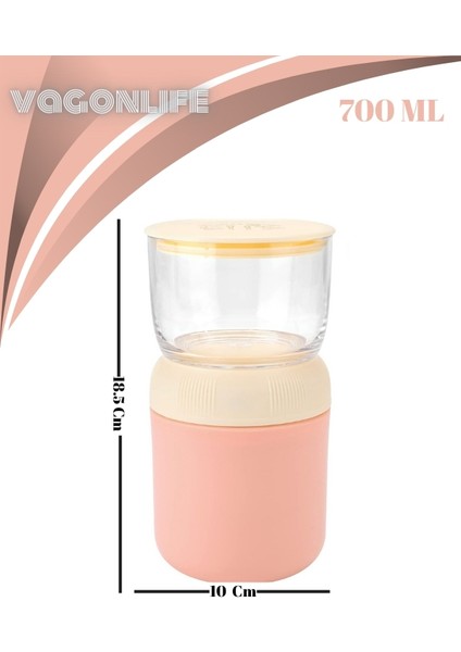 Storage Cup - Çorba - Yoğurt ve Yulaf Saklama Kabı - 700 ml