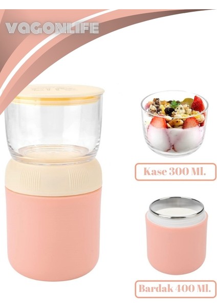 Storage Cup - Çorba - Yoğurt ve Yulaf Saklama Kabı - 700 ml