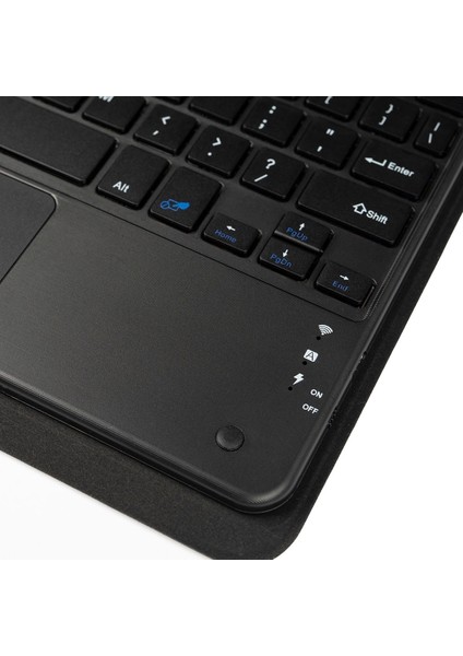 Galaxy Tab S8 Plus SM-X800 Redclick Border Keyboard Bluetooh Bağlantılı Standlı Klavyeli Tablet Kılıfı