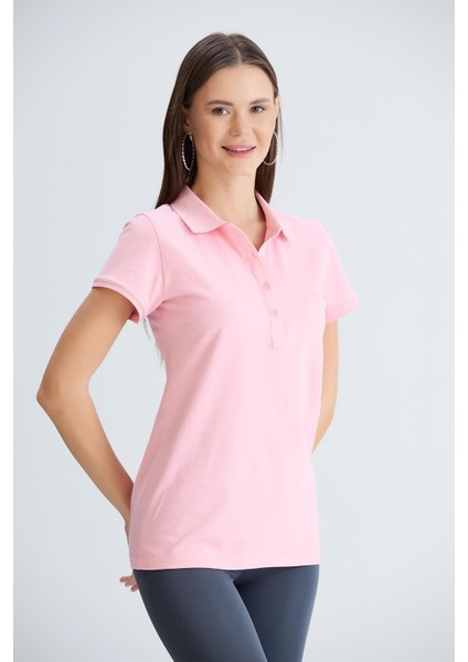 Polo Pike T-Shırt Pembe