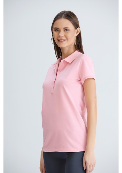 Polo Pike T-Shırt Pembe