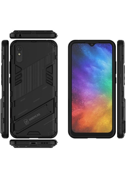 Xiaomi Redmi 9A Kickstand Koruyucu Kapak Sağlam Askeri (Yurt Dışından) fiyatları
