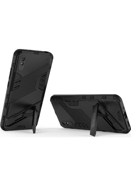 Xiaomi Redmi 9A Kickstand Koruyucu Kapak Sağlam Askeri (Yurt Dışından) indirimleri