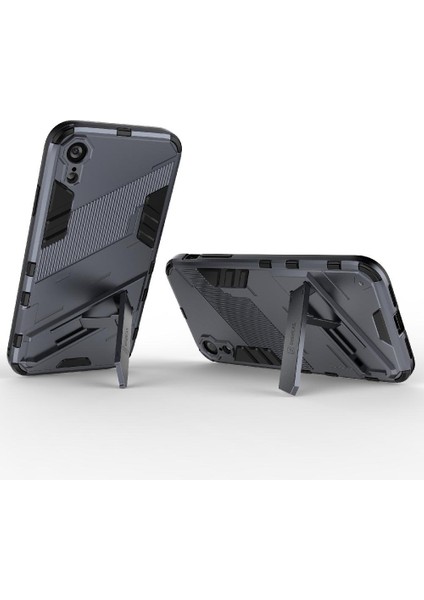 Iphone Xr Kickstand Koruyucu Kapak Sağlam Askeri Kılıf (Yurt Dışından) fırsatları