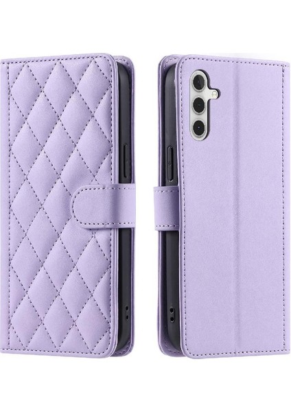 Samsung Galaxy Galaxy 5g Kafes Manyetik Kapak Için Telefon Kılıfı Folio Cüzdan (Yurt Dışından)