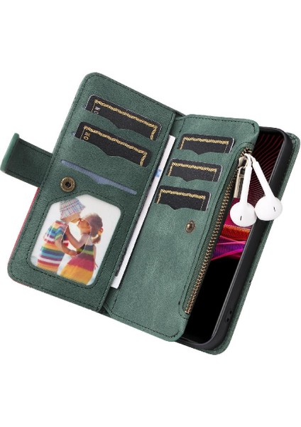 Kart Yuvası Standı Kickstand Koruyucu Tarzı ile Sony Xperia 1iii Için Kılıf (Yurt Dışından)