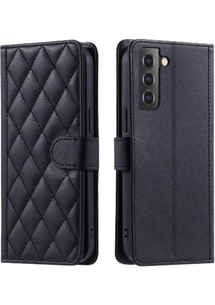 Samsung Galaxy S21 Artı Kart Yuvaları Tutucu Manyetik El Için Telefon Kılıfı (Yurt Dışından)
