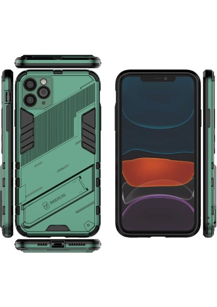Iphone 11 Için Kılıf Pro Koruyucu Kapak Sağlam Askeri Kickstand (Yurt Dışından) modelleri