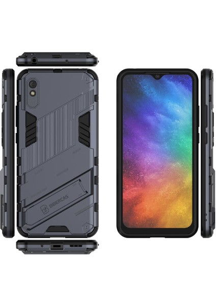 Xiaomi Redmi 9A Kickstand Koruyucu Kapak Sağlam Askeri (Yurt Dışından) indirimleri