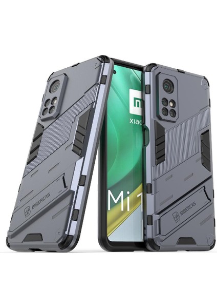 Xiaomi 10T/10T Pro 5g Sağlam Askeri Koruyucu Kapak Kickstand (Yurt Dışından)