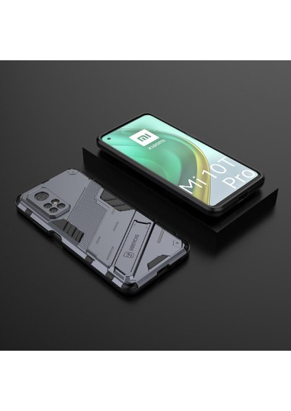 Xiaomi 10T/10T Pro 5g Sağlam Askeri Koruyucu Kapak Kickstand (Yurt Dışından)