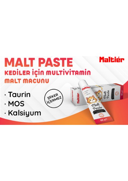 Tüy Yumağı Kontrolü Şekersiz Malt Macun 100 gr