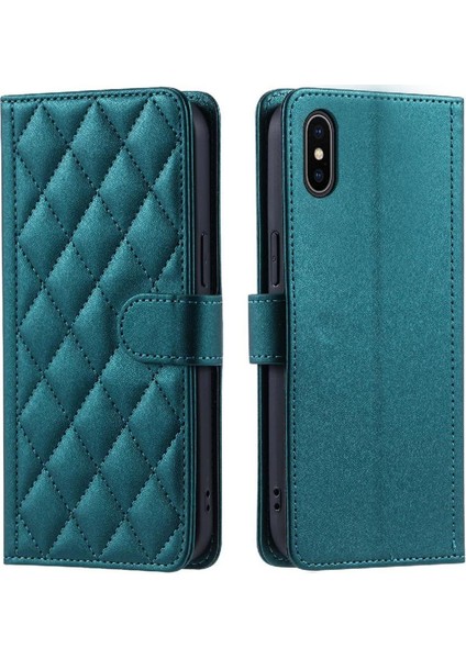 Iphone Xs Max Flip Folio Cüzdan Kafes Manyetik Kart El Telefon Kılıfı (Yurt Dışından)