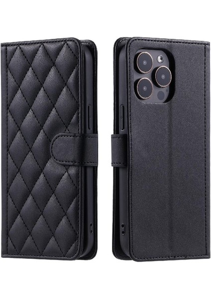 Iphone 13 Için Telefon Kılıfı Pro Max Manyetik Kart Yuvaları Tutucu El Kayışı (Yurt Dışından)
