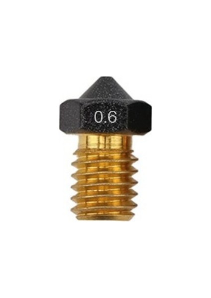 0.6mm E3D V5/v6 Ptfe Teflon Kaplı Nozzle