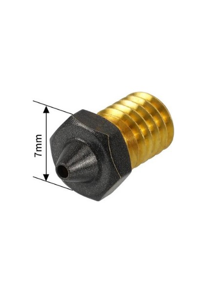0.6mm E3D V5/v6 Ptfe Teflon Kaplı Nozzle