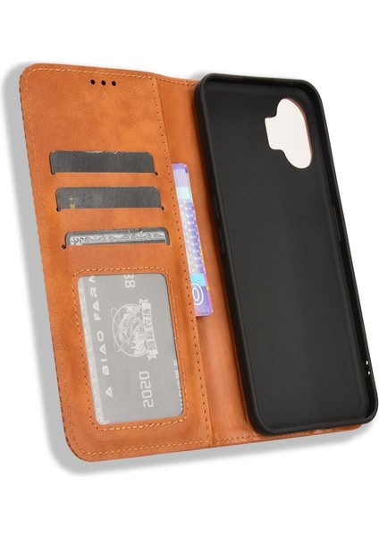 Nothing Kılıf Telefon 2 Pu Deri Manyetik Kapatma Cüzdan (Yurt Dışından)