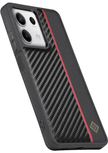 Iphone 15 Için Kılıf Pro Alüminyum Metal Logo Karbon Fiber Pu ile Eklenmiş (Yurt Dışından) fiyatları