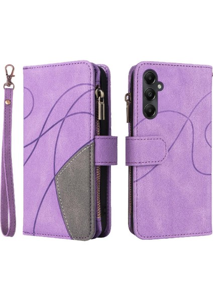 Samsung Galaxy A05S Kickstand Koruyucu Dokuz Kart Yuvaları Fermuar (Yurt Dışından)