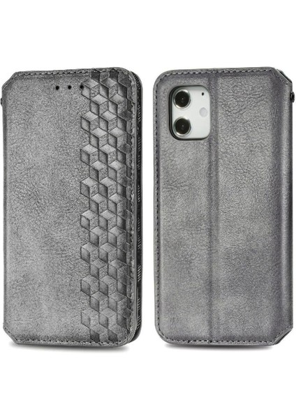 Apple IPhone 12 Mini Kapak Kapak Kılıf Cüzdan Fonksiyonu Için Kılıf (Yurt Dışından)