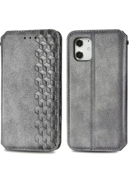 Apple IPhone 12 Mini Kapak Kapak Kılıf Cüzdan Fonksiyonu Için Kılıf (Yurt Dışından)