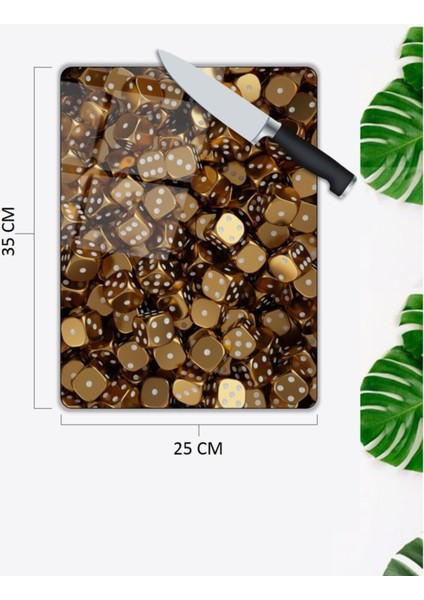 Zarlar | Cam Kesme Tahtası | 25 x 35 cm fiyatları