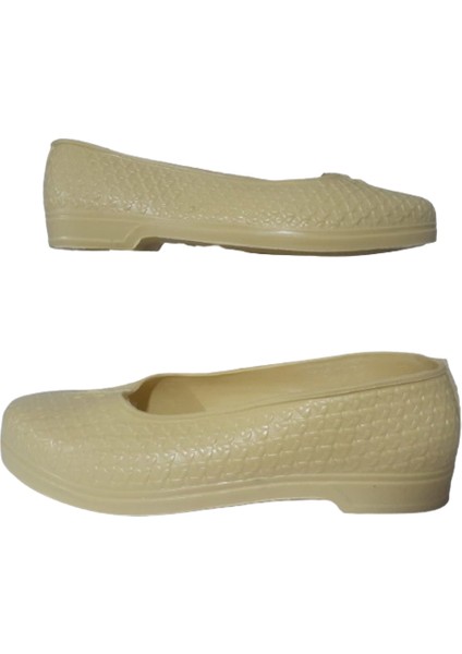 Yılnız Kadın Sarı Bağ Bahçe Iş Için Günlük Lastik Ayakkabı YAYLAA76-10