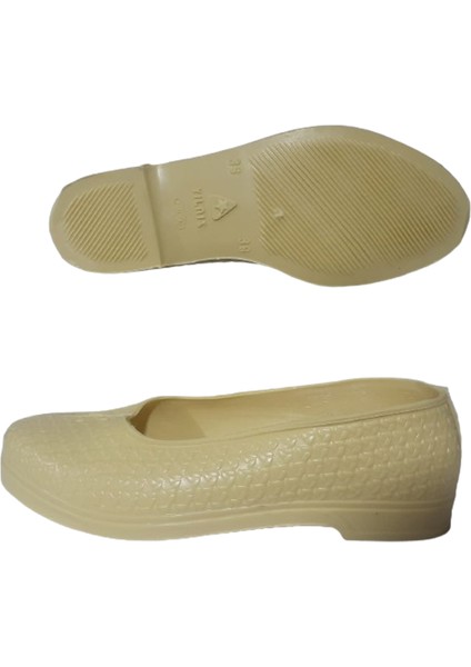 Yılnız Kadın Sarı Bağ Bahçe Iş Için Günlük Lastik Ayakkabı YAYLAA76-10 fırsatları