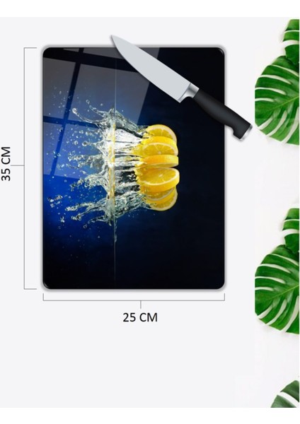 Limon | Cam Kesme Tahtası | 25 x 35 cm fiyatları