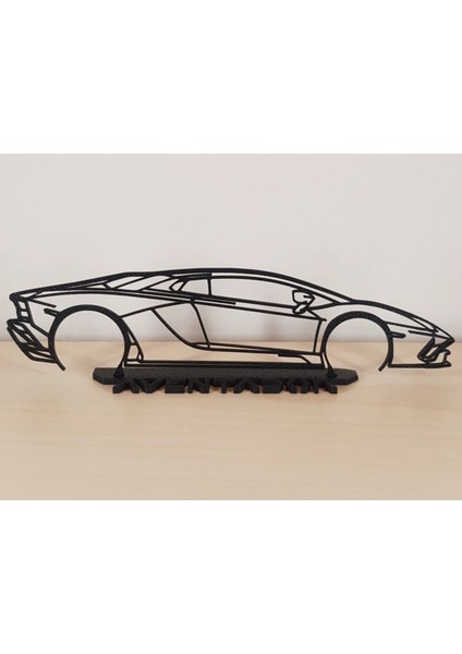 Lamborghini Aventador S 20CM Plastik Masa Süsü Masa Dekorasyonu