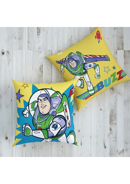 Lisanslı Kırlent Toy Story Buzz 40X40