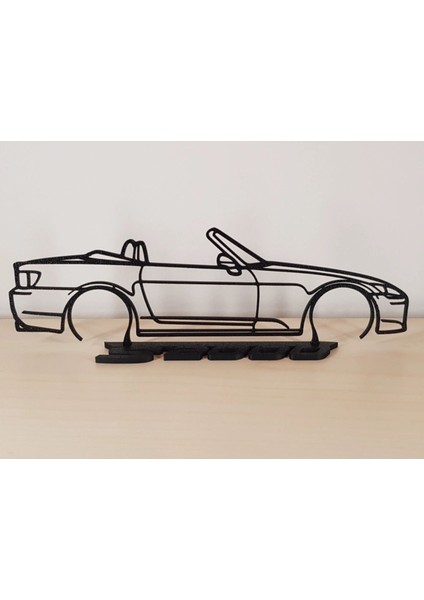 Honda S2000 Cabrio 20CM Plastik Masa Süsü Masa Dekorasyonu