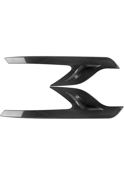 Araba Far Kaşları Ayar Kapağı Alphard 40 Serisi 2023+ Kafa Işık Lambası Göz Kapağı Trim Çıkartmalar Karbon Fiber (Yurt Dışından)