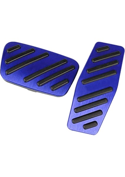 2 Adet Anti-Hızlandırıcı Fren Ayak Pedalı Fren Pedalı Explorer Mavi Için Uygun (Yurt Dışından)