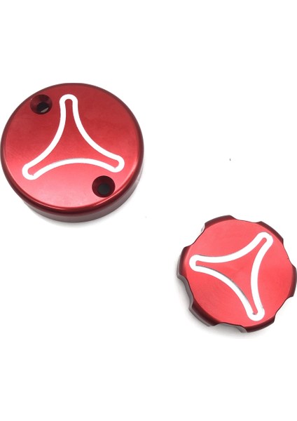 Motosiklet Fren Hidroliği Deposu Sıvı Koruyucu Kapatma Başlığı 748 916 Panıgale V4 Hypermotard 950 Kırmızı (Yurt Dışından)