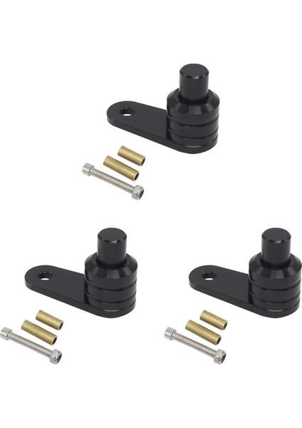 3x Nmax 155 ADV150 PCX150 Park Freni Anahtarı Motosiklet Fren Kolu Kilidi Düşmeyi Önlemek Için Siyah (Yurt Dışından)