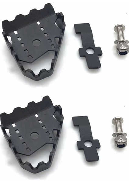 2x Tenere 700 TENERE700 Xtz 700 T700 Motosiklet Fren Kolu Uzatma Pedalı Adım Uç Plaka Büyüt Genişletici (Yurt Dışından)