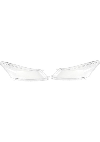 Accord 2008-2012 Için Sol + Sağ Araba Far Camı Kapağı Far Lamba Gölge Ön Otomatik Işık Muhafazası (Çift) (Yurt Dışından)