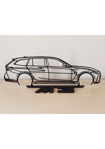 Bmw M3 Touring 20CM Plastik Masa Süsü Masa Dekorasyonu