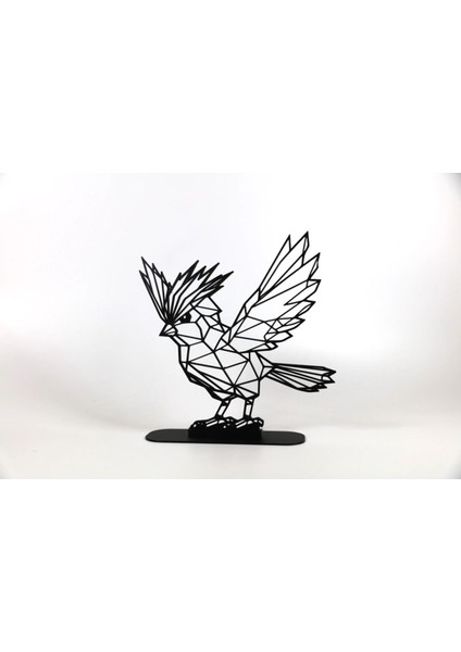 Kuş 15CM Plastik Masa Süsü Masa Dekorasyonu
