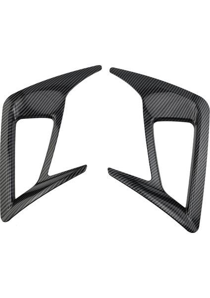 Focus Mk4 Hatchback 2019-2020 Için 2 Adet Arka Sis Lambası Lambası Krom Çerçeve Trim (Yurt Dışından)