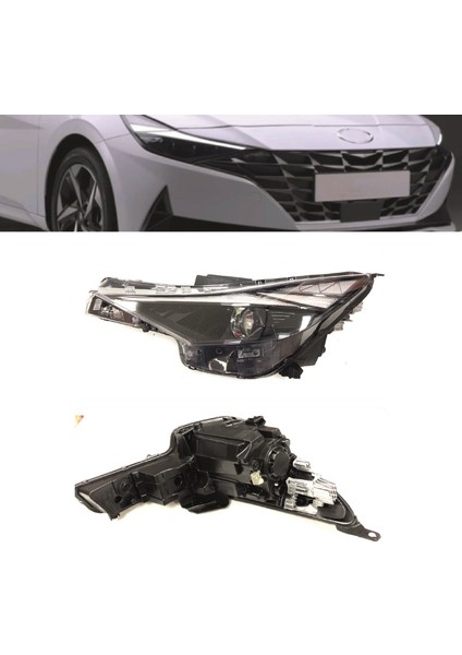 Ns Hyundai Elantra Sol Far Lambası 2020-2022