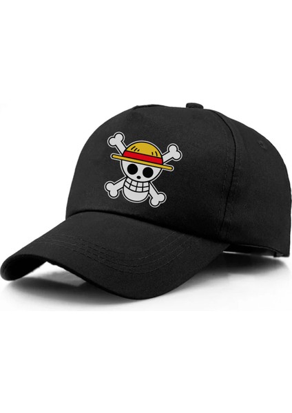 Luffy Hasır Şapka Logolu Şapka