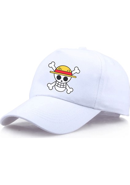 Luffy Hasır Şapka Logolu Şapka