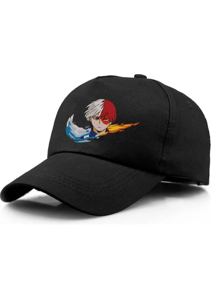 My Hero Acamdeia Todoroki Minimal Logo Şapka