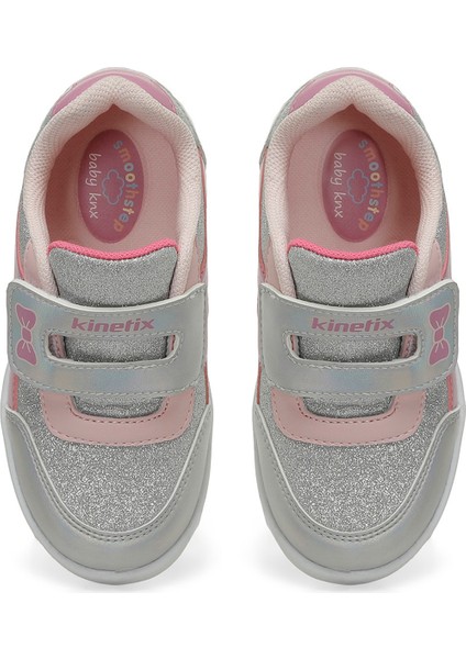 PEROG 4FX Gümüş Kız Çocuk Sneaker