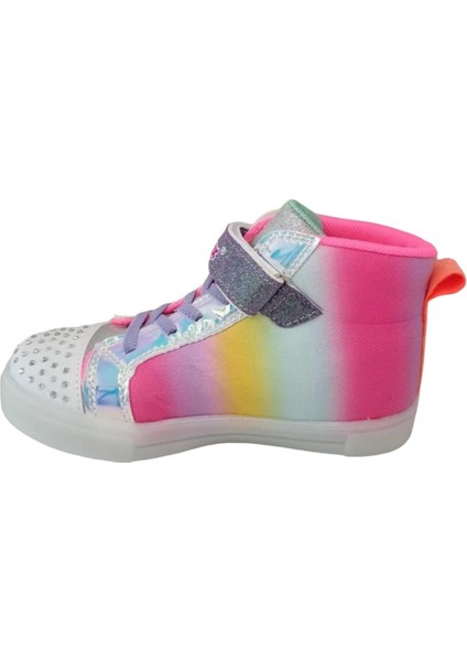 Kız Çocuk Işıklı Taban Rengarenk Bilekli Sneaker fırsatları