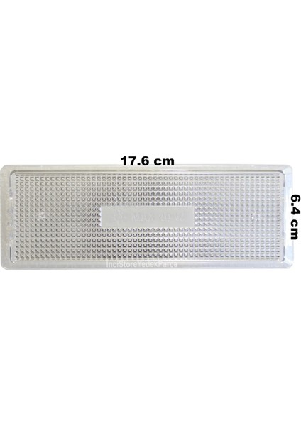 Davlumbaz Aspiratör Lamba Kapağı Camı Cam Işık Yansıtıcı (1 Adet)